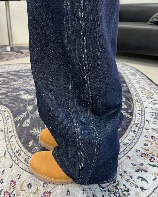 エルトローワイド生デニムパンツ