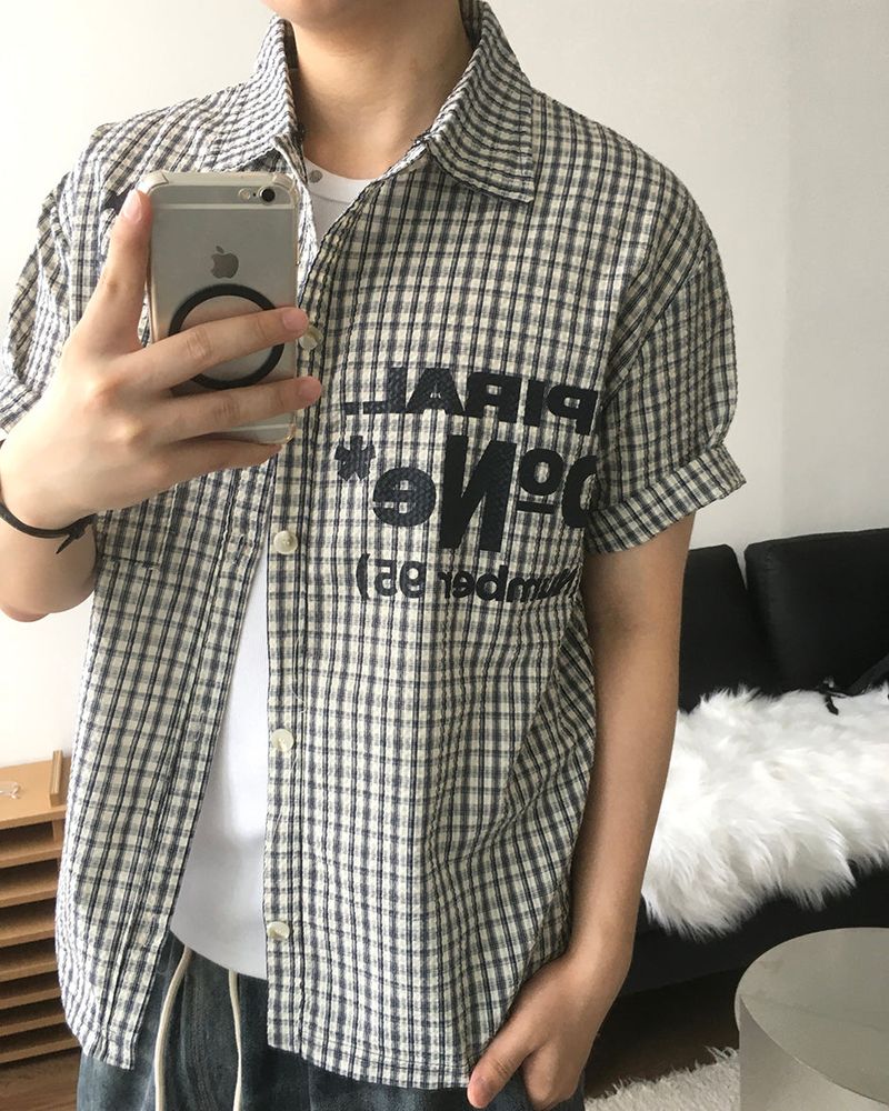 Crew Check Short Sleeve Shirt