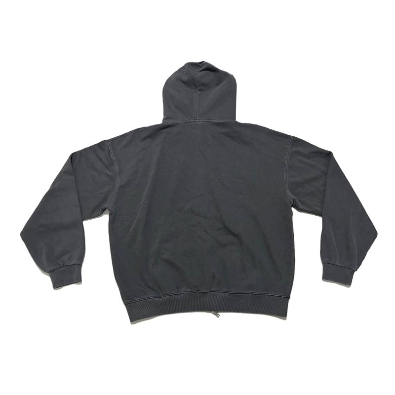 Pigment stud hood jumper