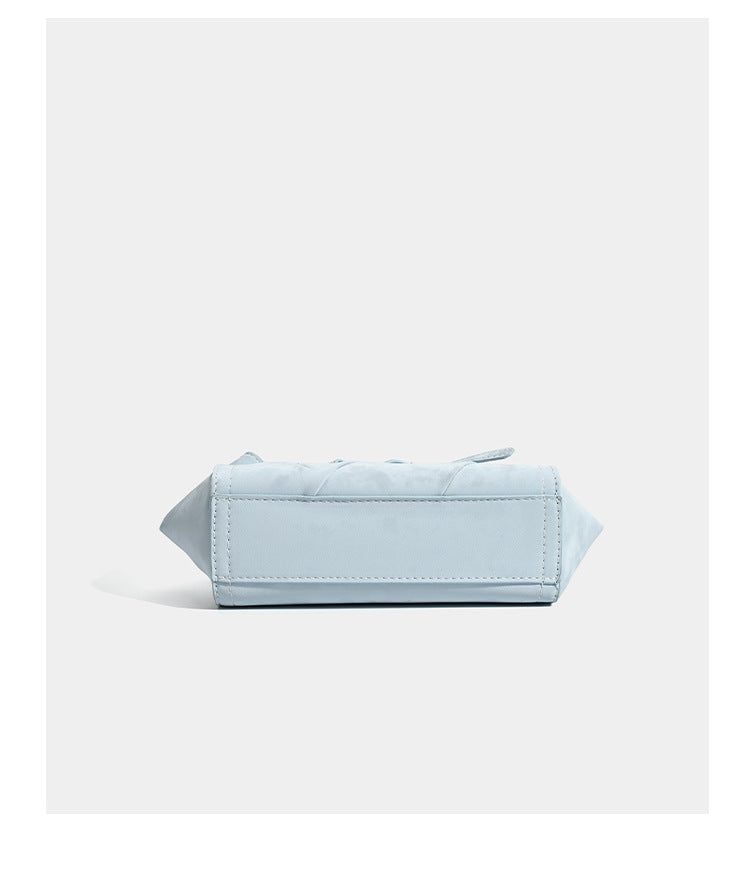 Minimal Quilted Dumpling Tote Shoulder Bag