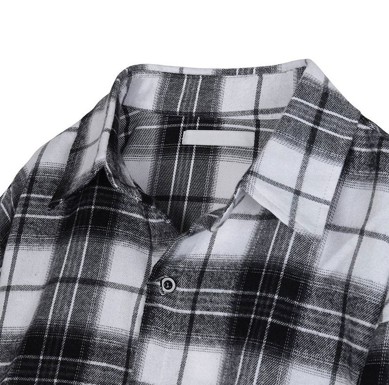 Lue Loose Fit Checkered Shirt