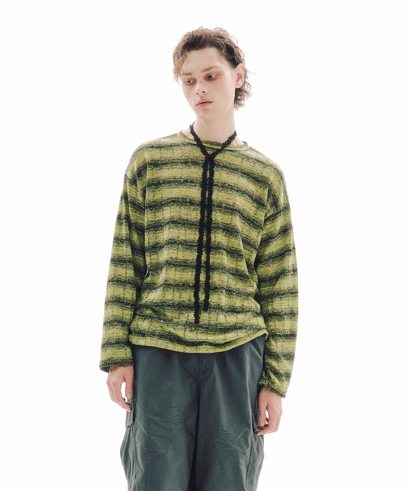 TRIP SHOP（トリップショップ）の「PHANTOM KNIT LONGSLEEVE（Tops）」