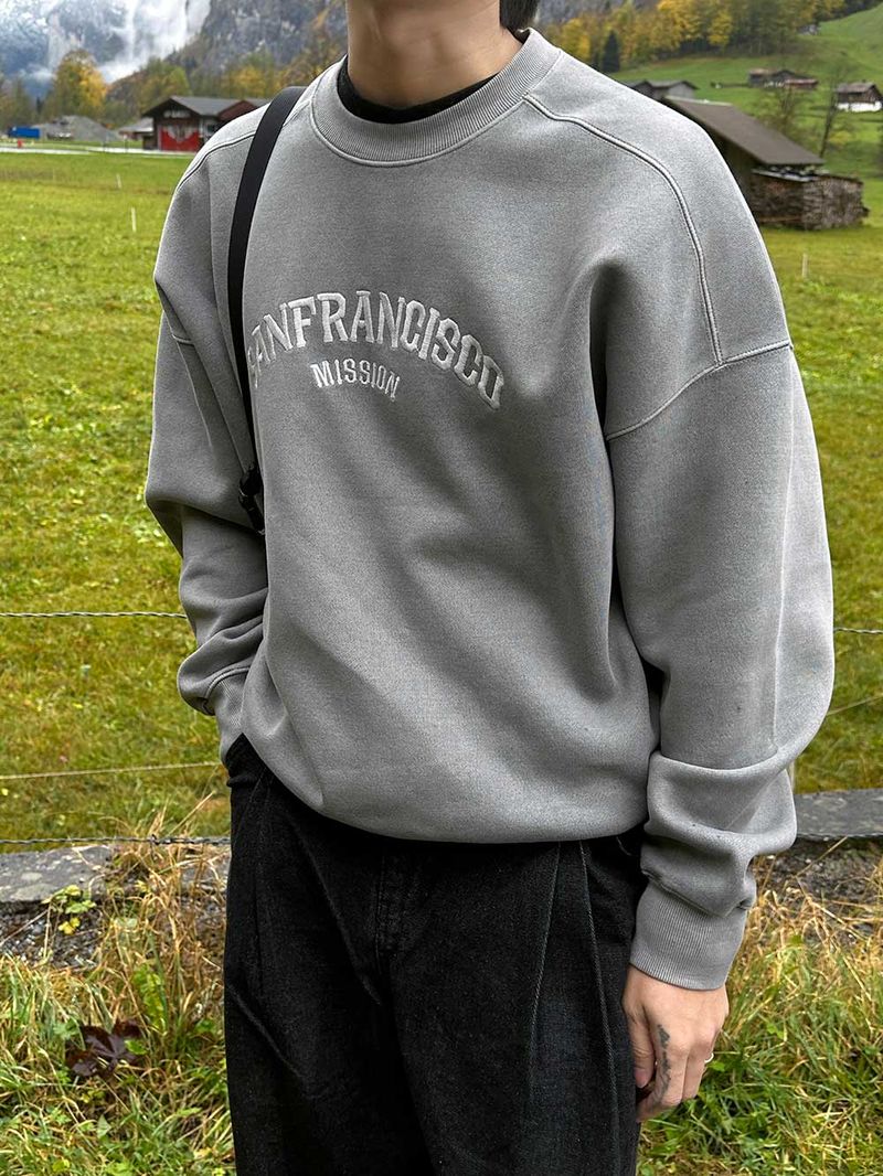 ASCLO(エジュクロ)の「ASCLO Pigment San Fran Sweat Shirt (4color)(Tops)」