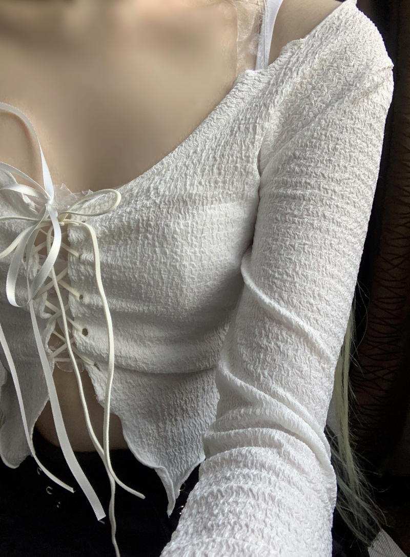 Anying Corset Top (white)