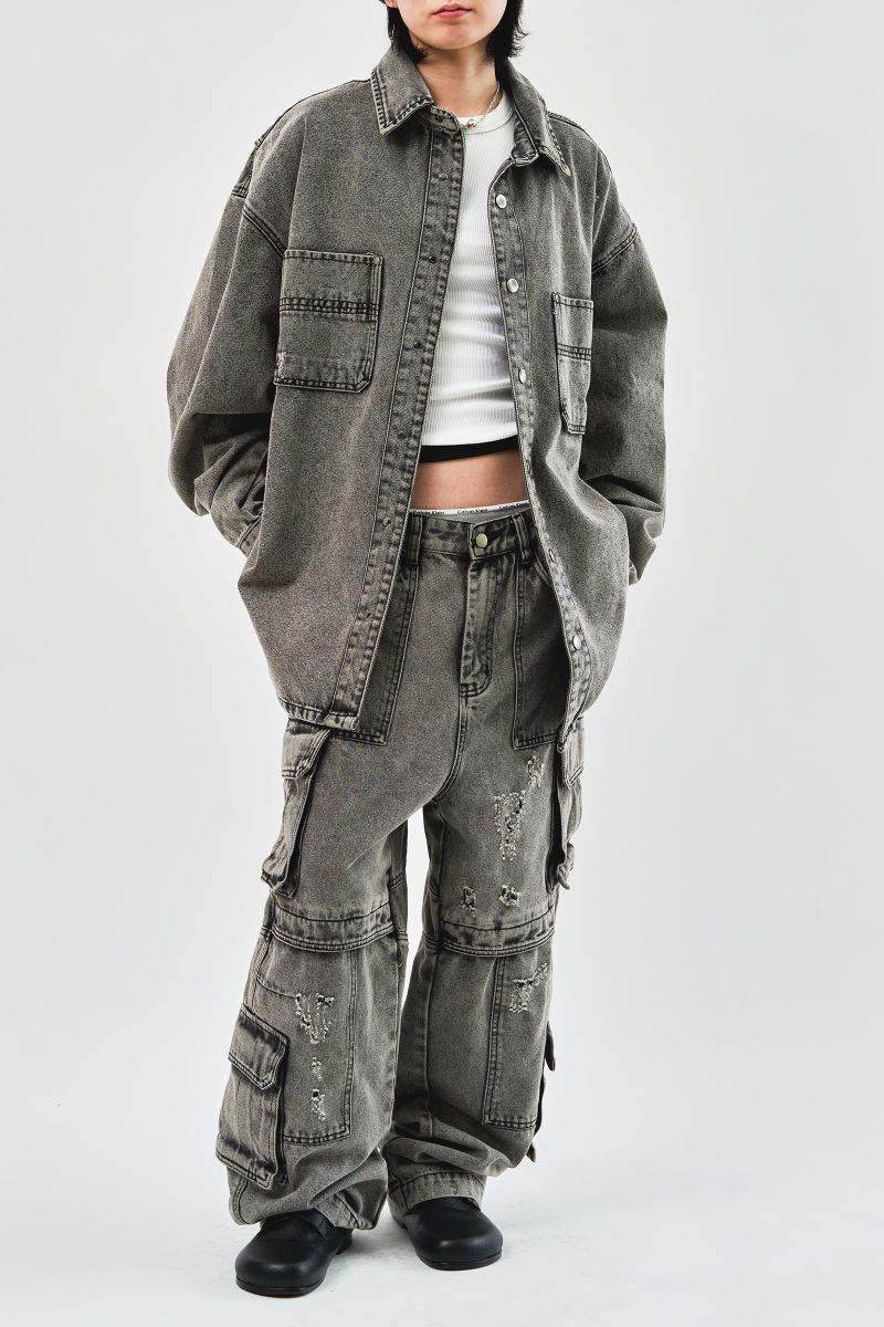 Sord Washed Denim Jacket (2color)