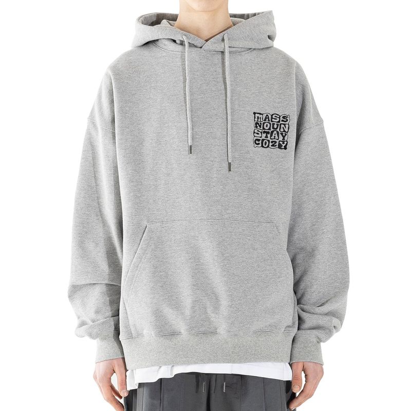 CUSHION LOGO HOODIE MSHHD001-GY