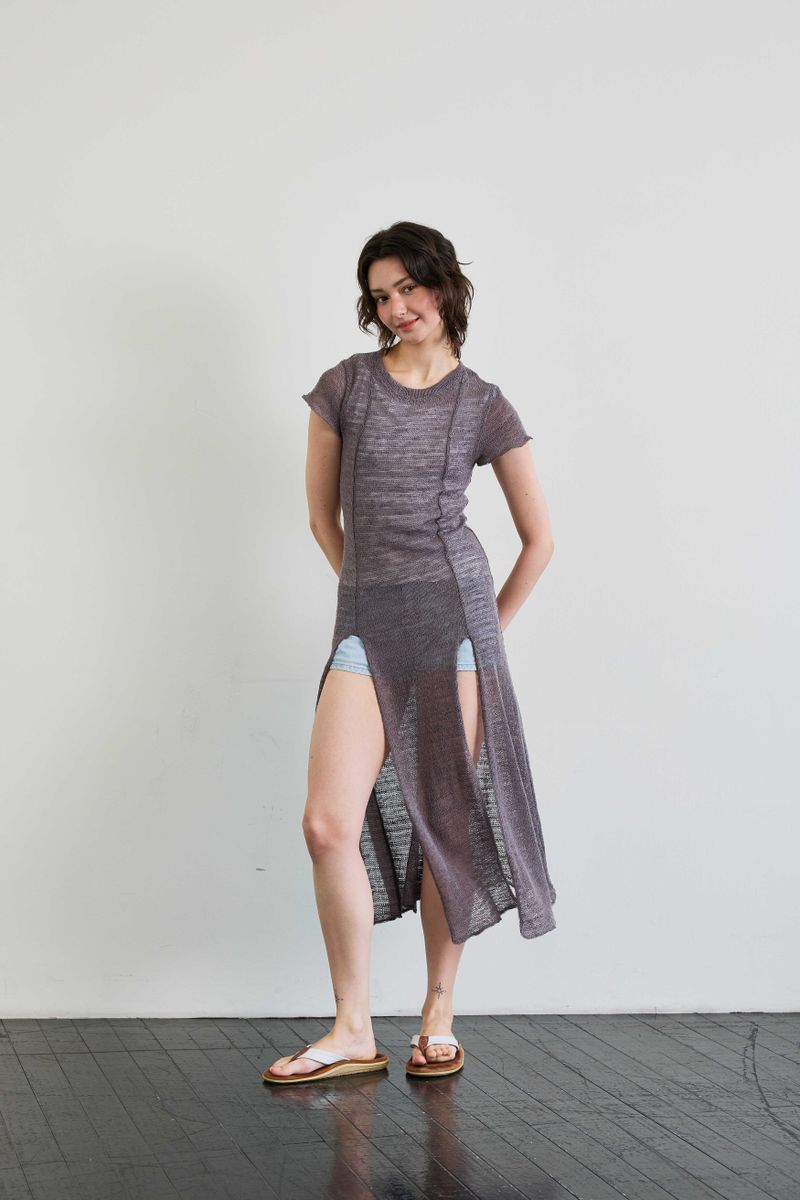 WITTY KNIT ONE-PIECE / MOCHA