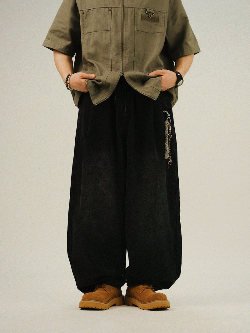 SEMIKAJI（セミカジ）の「WN Balloon Banding Denim Pants（Pants）」