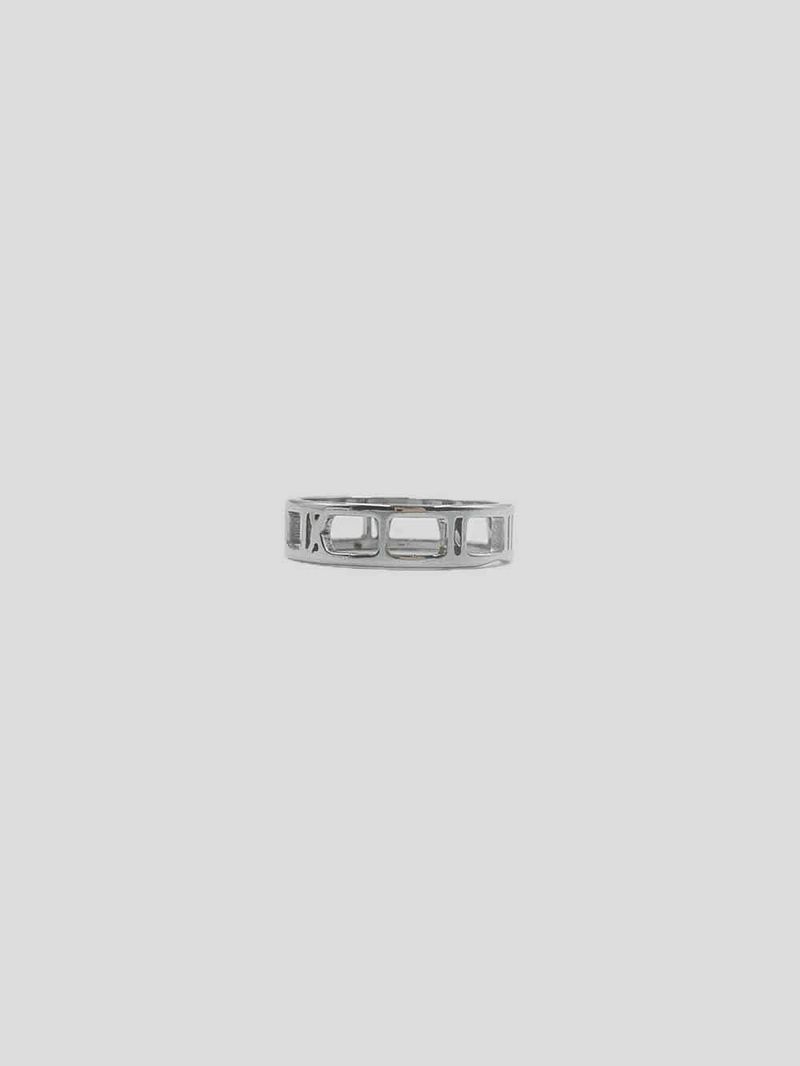 ASCLO Square Roman Numeral Ring