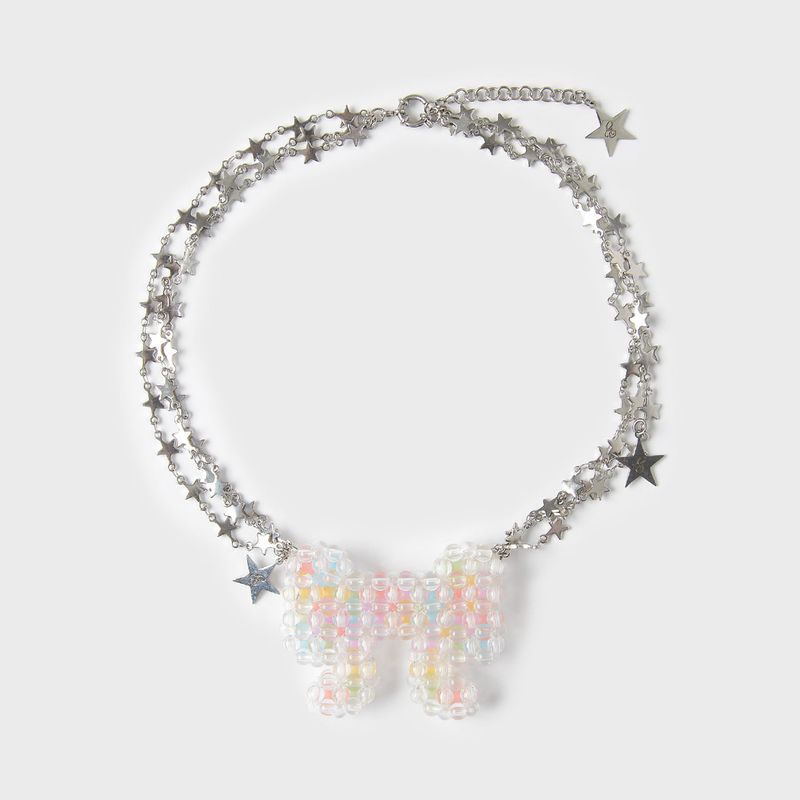 JELLY BOW CHOKER NECKLACE