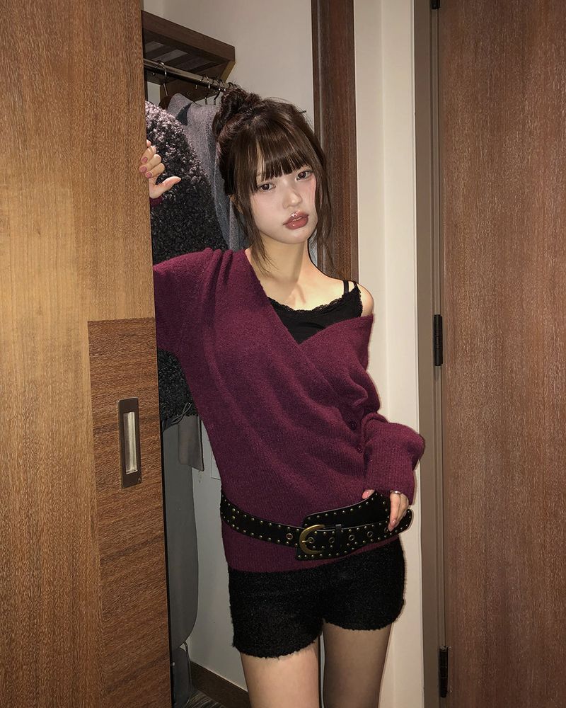 Dami Vintage Stud Leather Belt