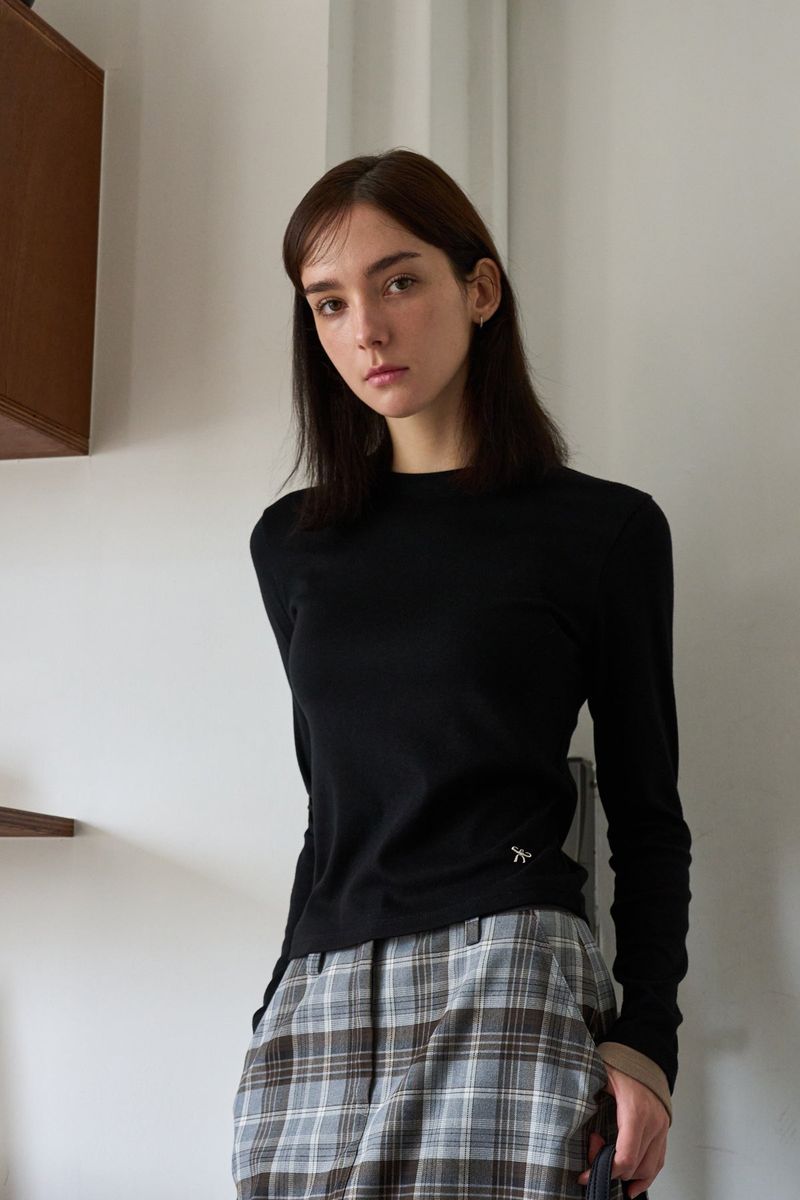 RIBBON POINT T BLACK
