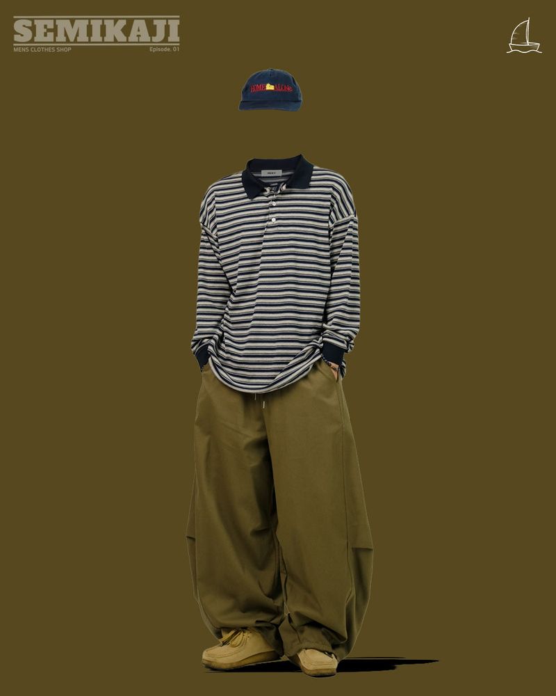 RO Twill Cotton Balloon Pants