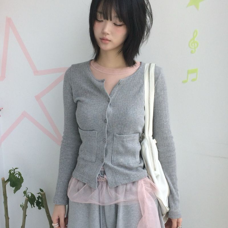 ner.ui.bin（ノエビン）の「see-through frill sleeveless（Tops）」