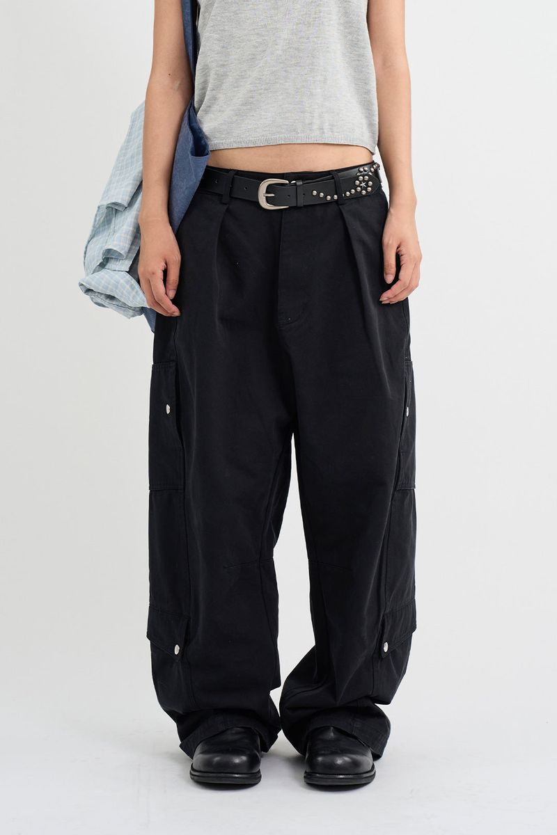 Raucohouse（ラウコハウス）の「Arc panel wide pants（Pants）」