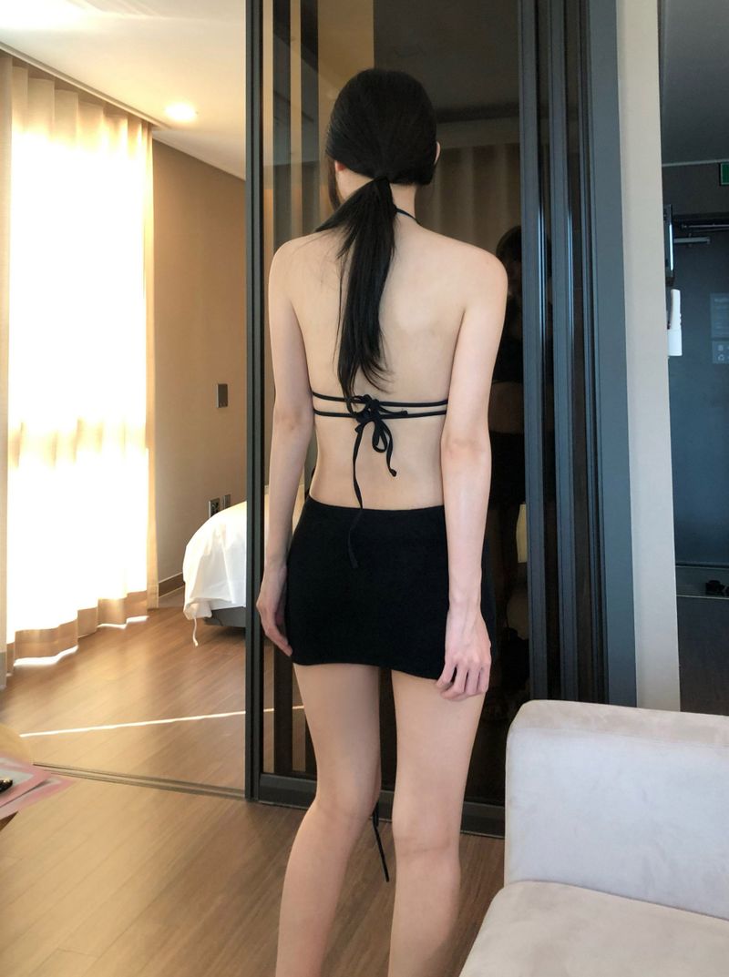Terry Three Piece Bikini (2 colors)