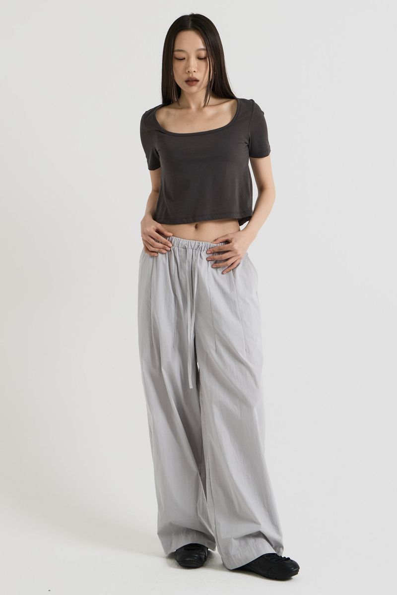 Reversible T-shirt, Charcoal