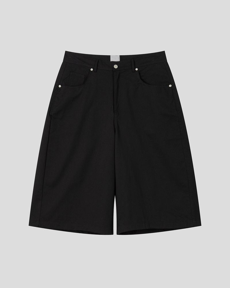 Varon Patch Strap Bermuda Pants