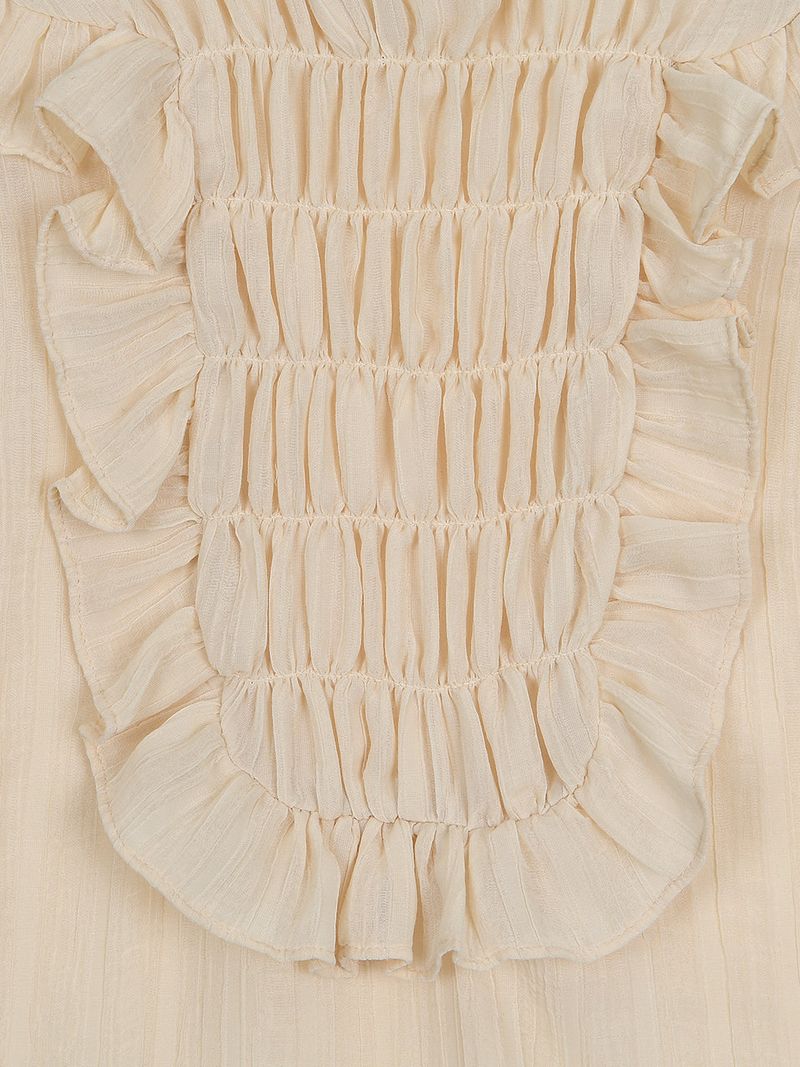 Frill Smocks blouse