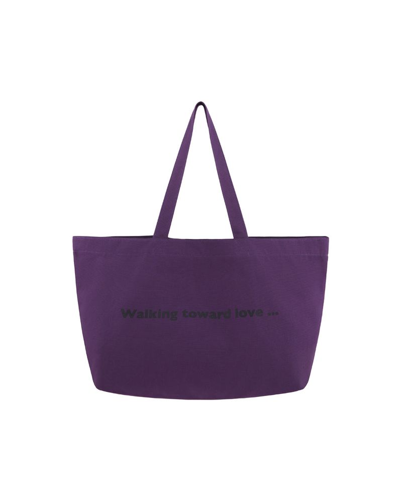 Heart Logo bag big ver. - Purple