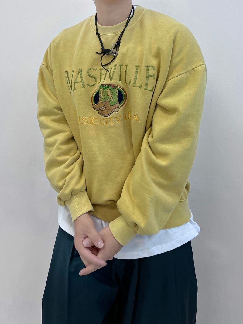 Ville pigment sweatshirts 3C