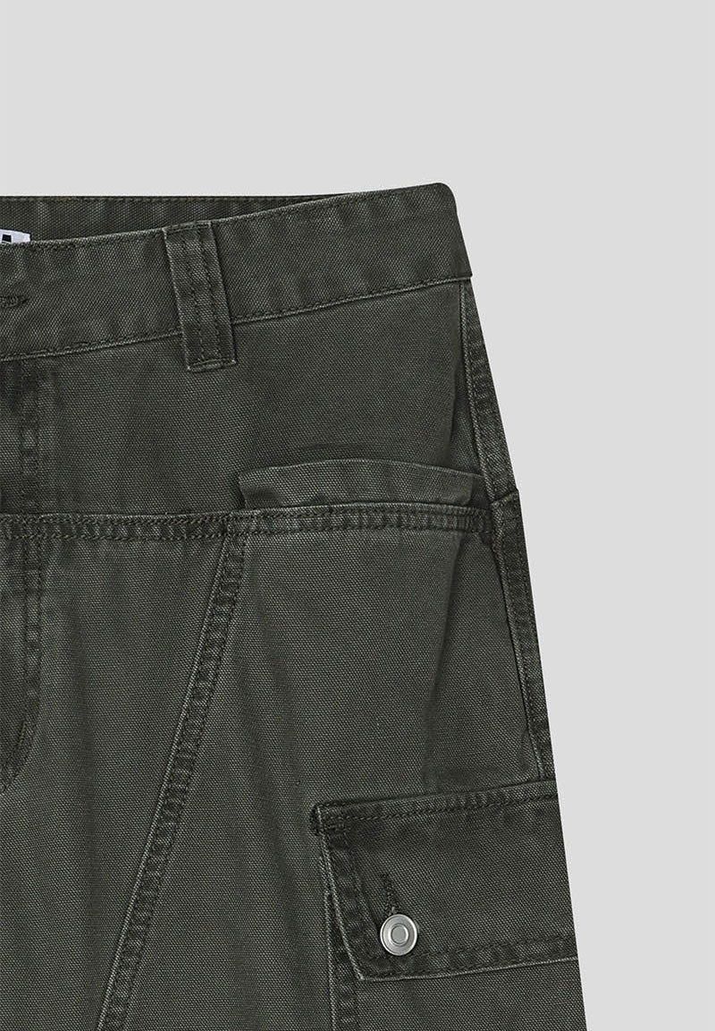 Wide flare cargo pants(2color)