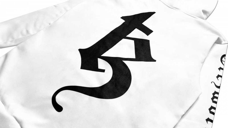TZ worldwide BE TREZ HOODIE - WHITE