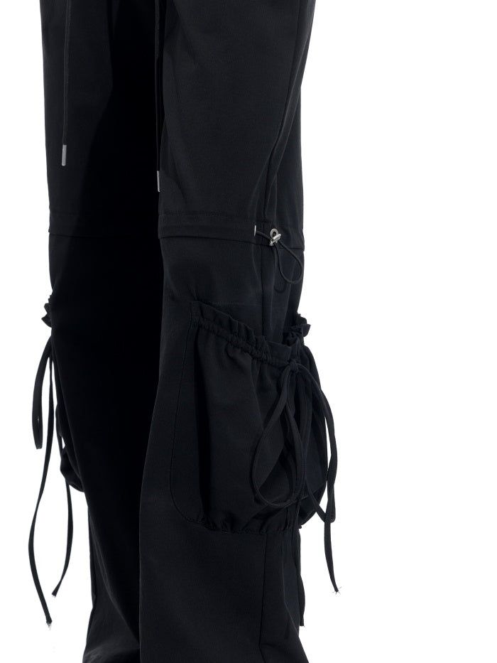 Free String Cargo Pants_Black