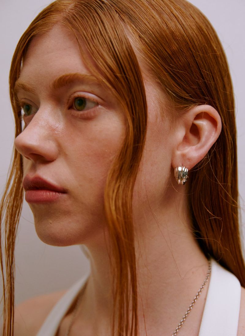 Shell Earring (Silver)