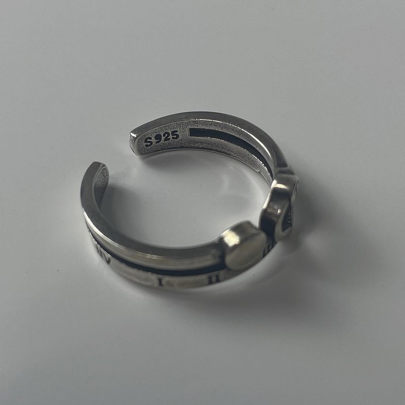 roma heart ring (925silver)