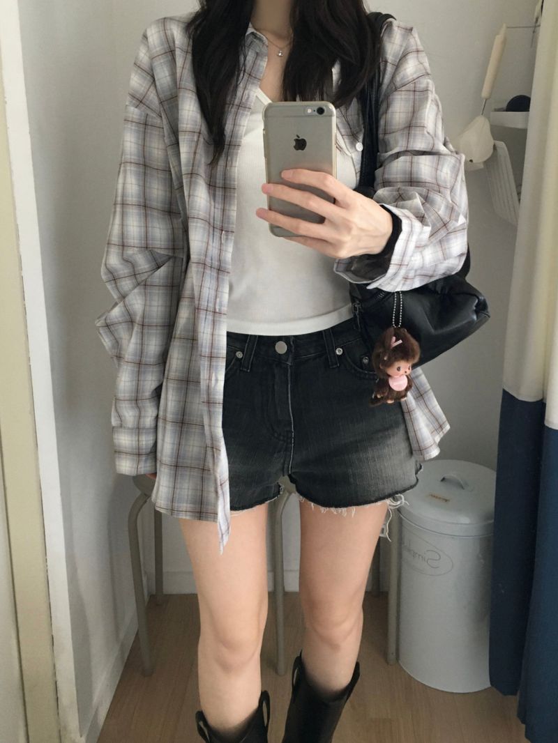 River checkered shirt (2 colors)