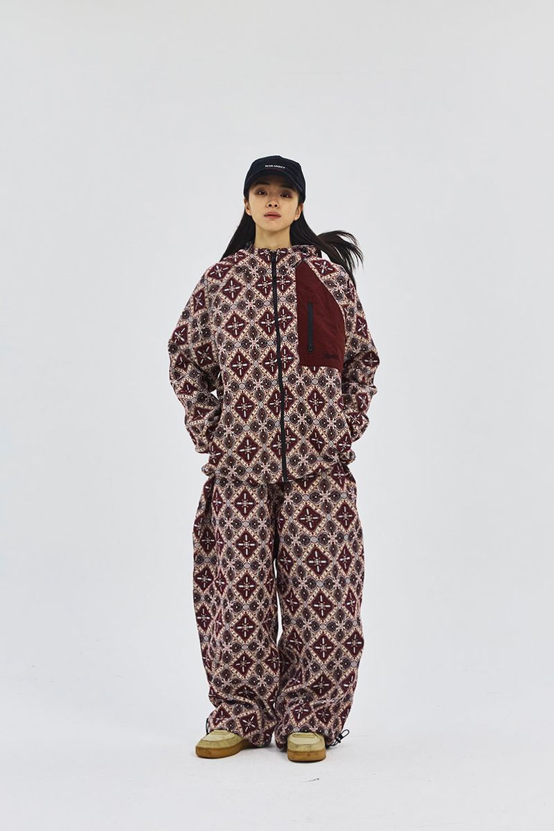 ETHNIC HOODED JACKET