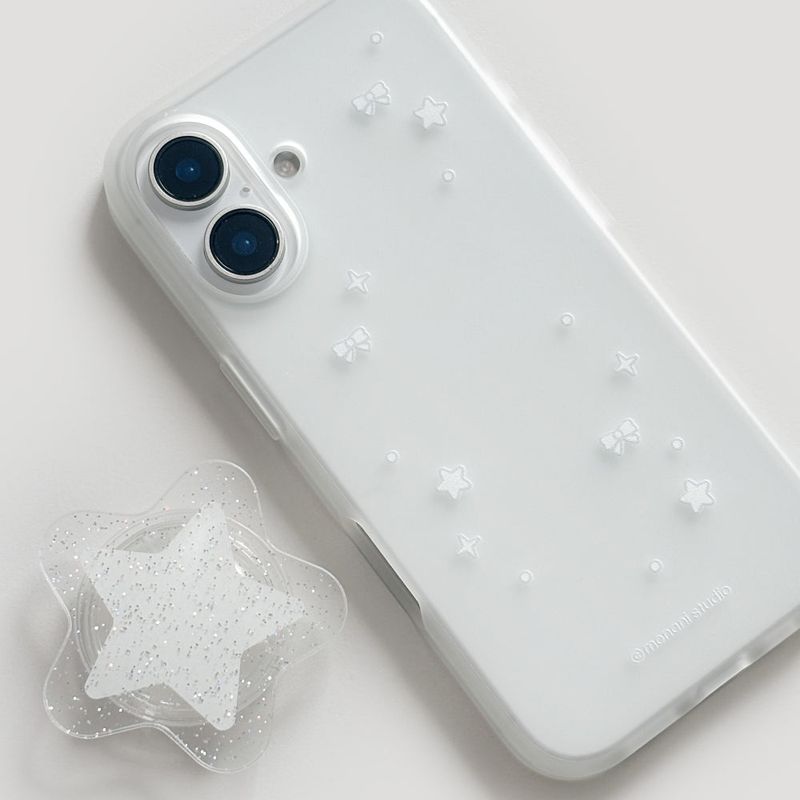 [Jelly] Ribbon star Phone case (only case)