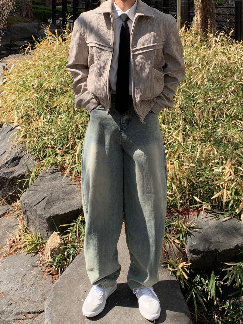 Mensfloor（メンズフロア）の「Crunch Rivet Blouson Jacket（Jackets/Outerwear）」