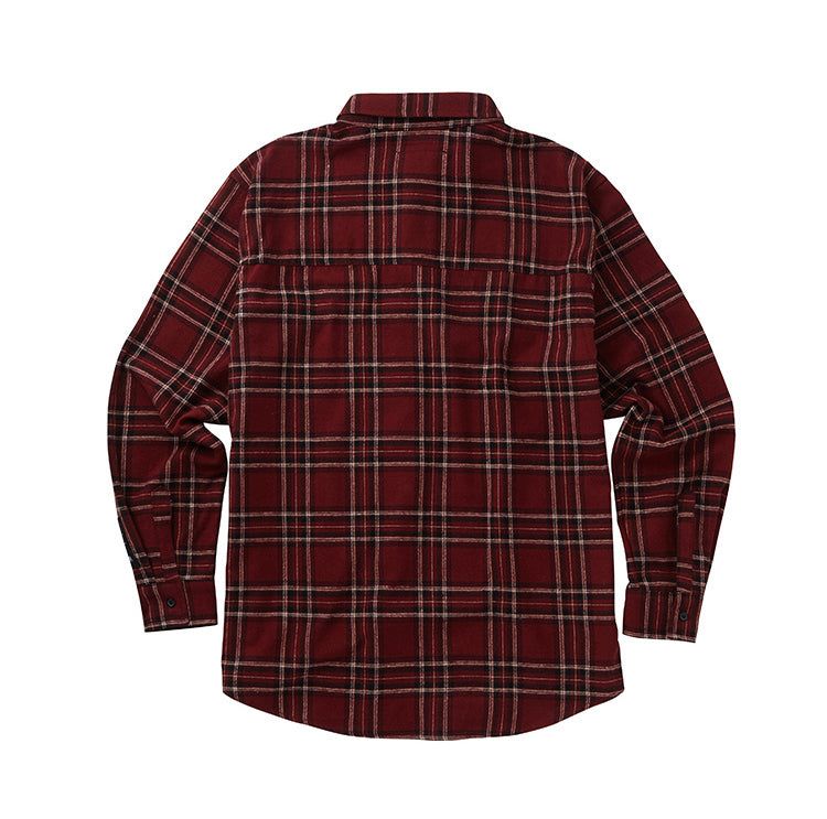 Loose-fit check shirts
