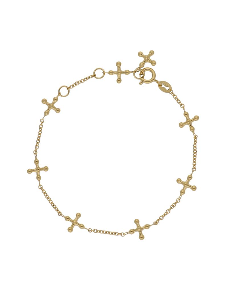 CROSS CHAIN BRACELET