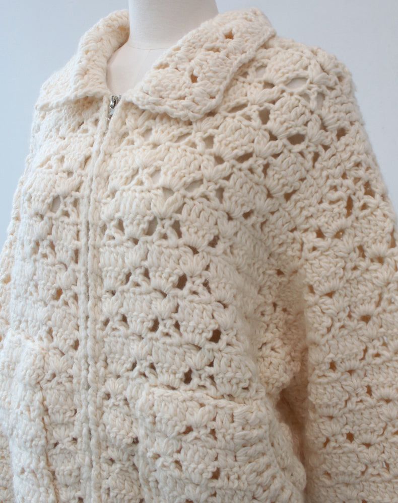 PUPU handmade zip up
