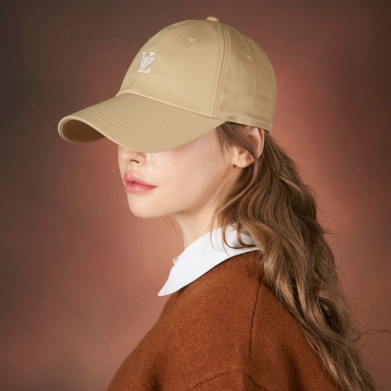 Monogram soft over fit ball cap