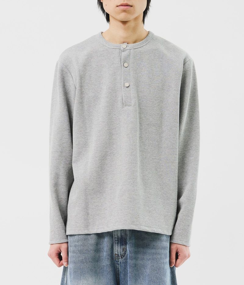 HIFIFNK(ハイファイファンク)の「Pis Henley Neck Top (3color)(Tops)」