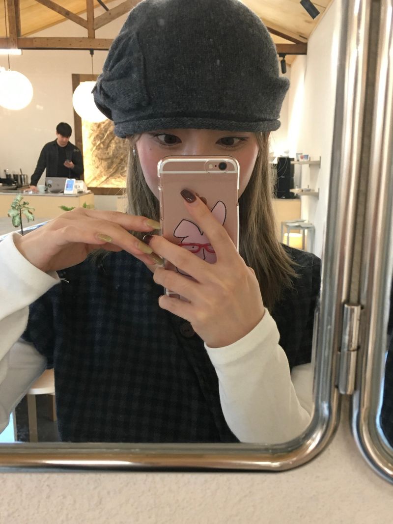 Mone Check Puff Blouse (2c)