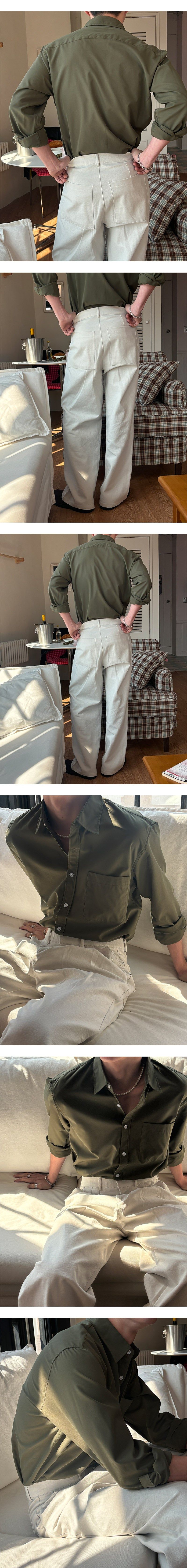 [S/S] エブリツータックコットンパンツ(3color)