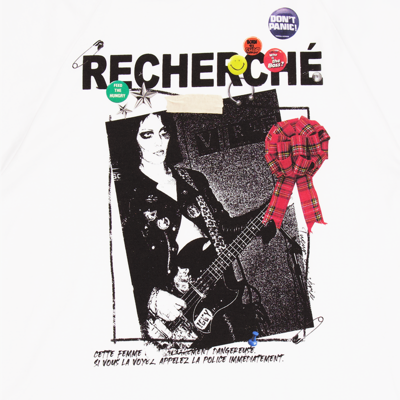  CHOKER ROCK T-SHIRT WHT