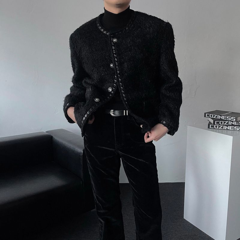 ECT Buccle Tweed Liner Jacket (2 colors)