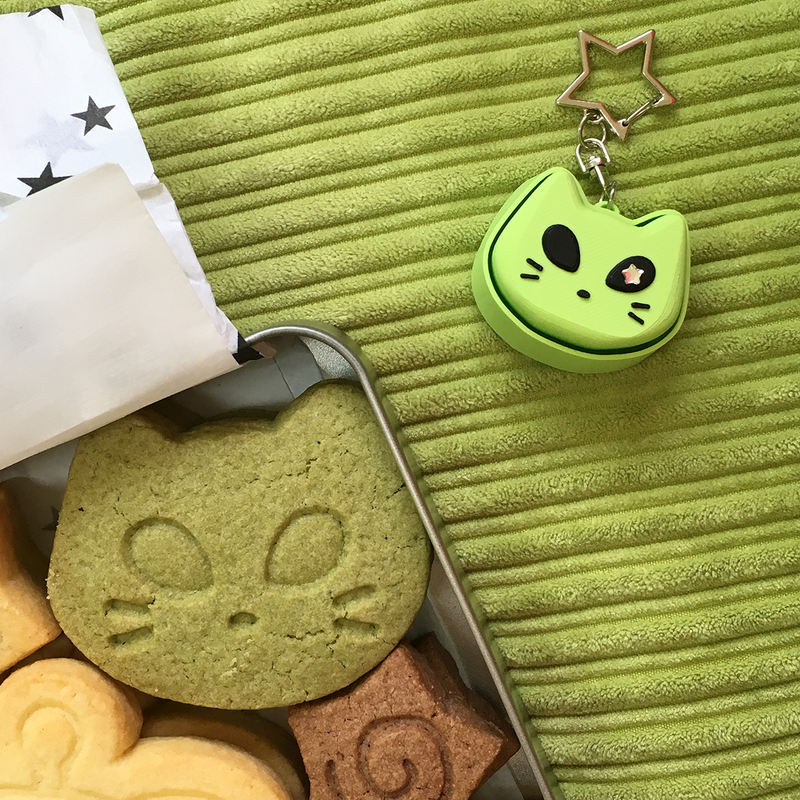 【MADE】 Cat Clicker Keyring