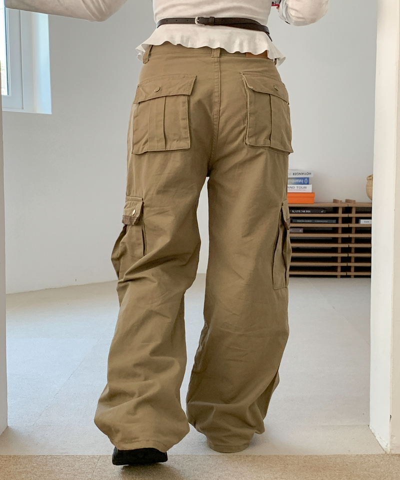 モダンカーゴストレートフィットパンツ