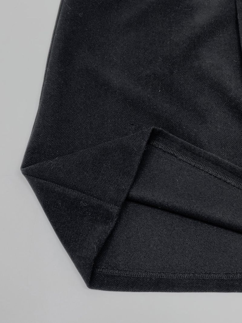 Maxi Wool A-Line Long Skirt