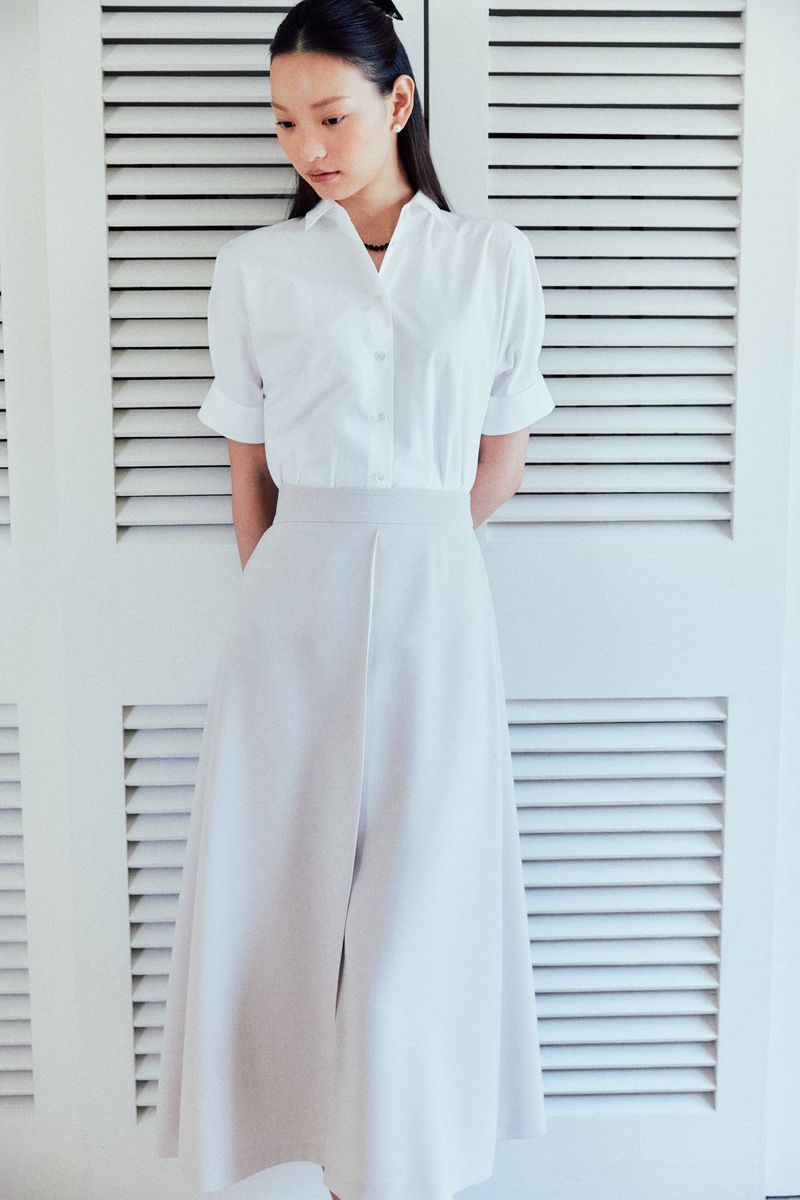 NO.19 SKIRT - BEIGE