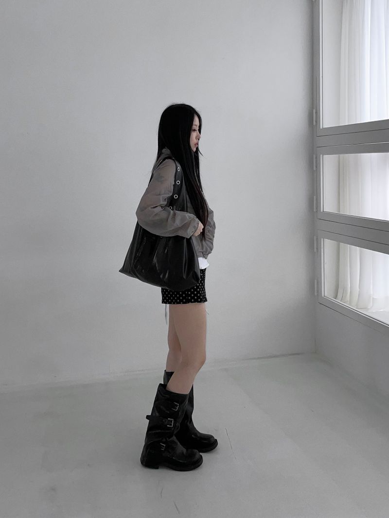 sociaty eyelet bag(2 color) 