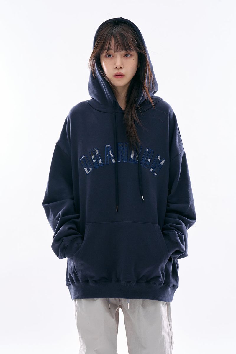 Raucohouse(ラウコハウス)の「Brandon applique over hoodie(Tops)」