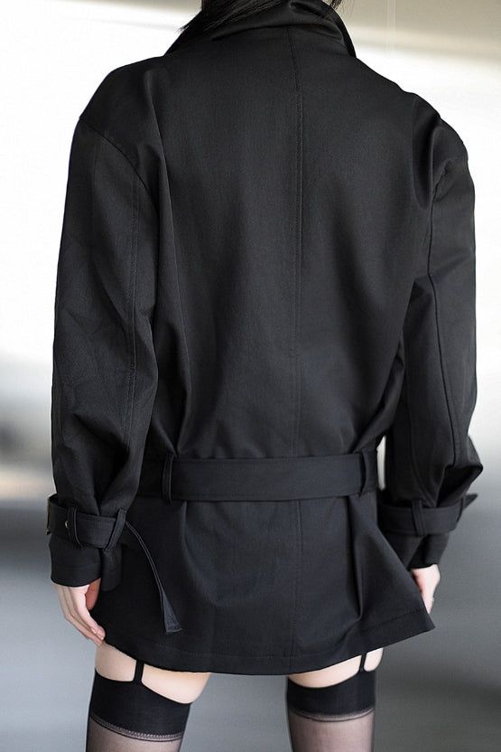 Antique Belt Trench Coat